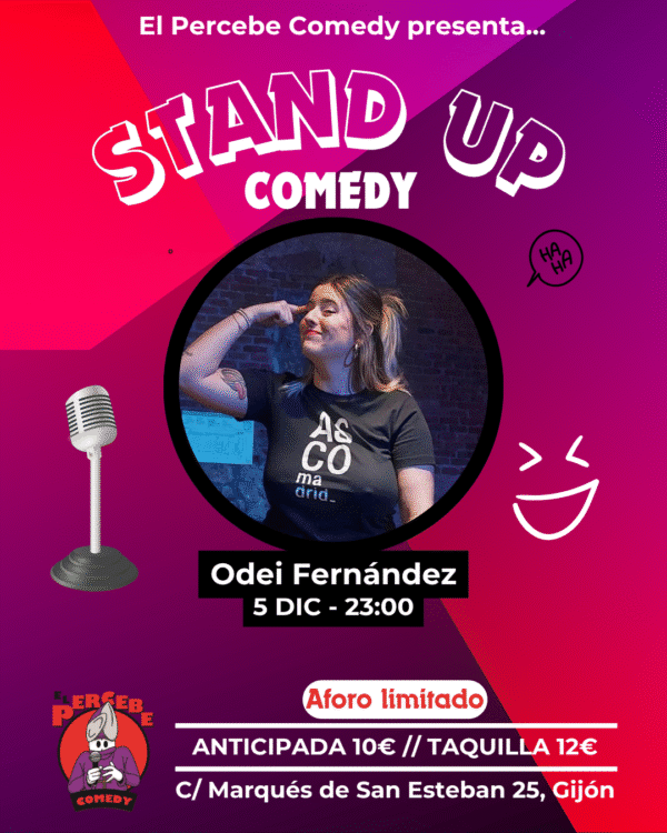 Odei Fernández en Cafeteria Bar El Percebe Comedy
