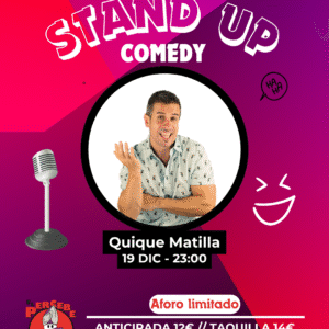 Quique Matilla en Cafeteria Bar El Percebe Comedy