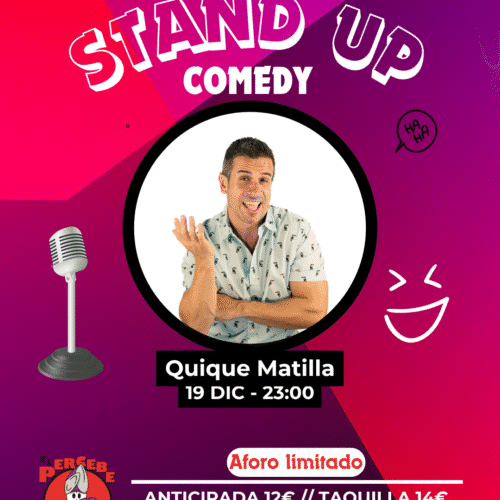 Quique Matilla en Cafeteria Bar El Percebe Comedy