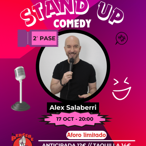 Alex Salaberri en Cafeteria Bar El Percebe Comedy (segundo pase)