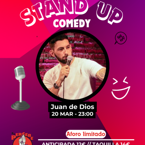 Post Juan Juan de Dios en Cafeteria Bar El Percebe Comedy