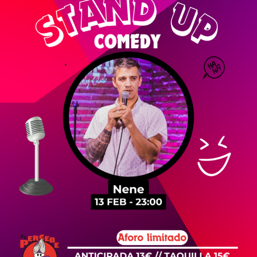 Post Nene Nene en Cafeteria Bar El Percebe Comedy