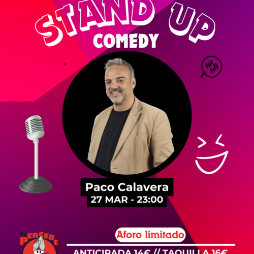 Post Paco Paco Calavera en Cafeteria Bar El Percebe Comedy