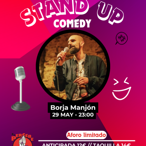 Borja Borja Manjón en Cafeteria Bar El Percebe Comedy