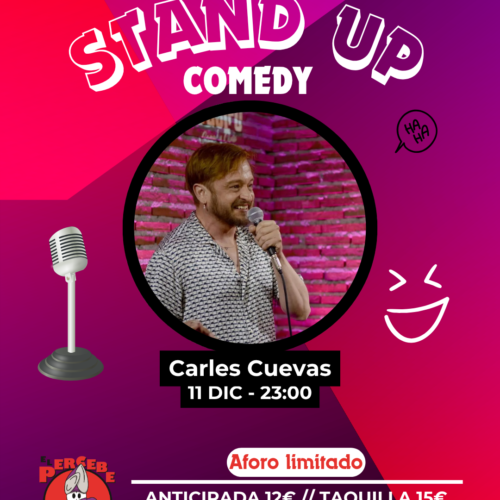 Carles Cuevas en Cafeteria Bar El Percebe Comedy