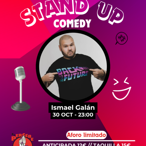 Ismael Galán en Cafeteria Bar El Percebe Comedy