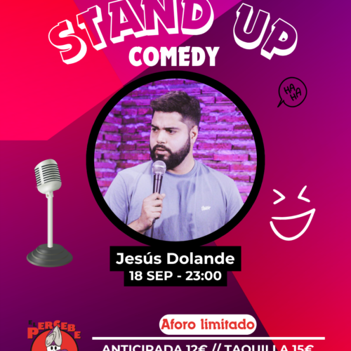 Jesús Dolande en Cafeteria Bar El Percebe Comedy