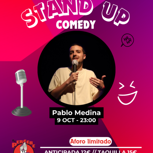 Pablo Medina en Cafeteria Bar El Percebe Comedy