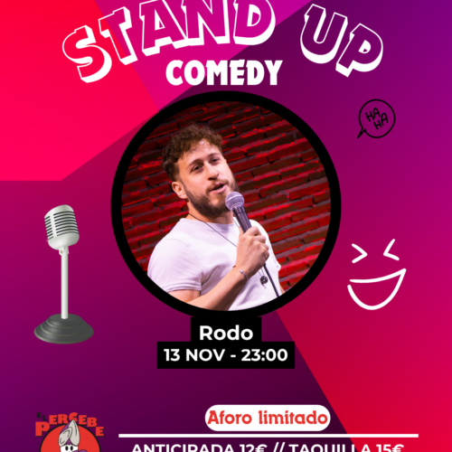 Rodo en Cafeteria Bar El Percebe Comedy